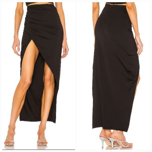 Superdown Lydia Maxi Skirt Set in Black XS - Picture 1 of 10